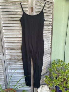 Forever 21 Black Slim Tank Jumpsuit